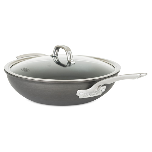 Viking Hard Anodized Nonstick 12-Inch Covered Chef's Pan